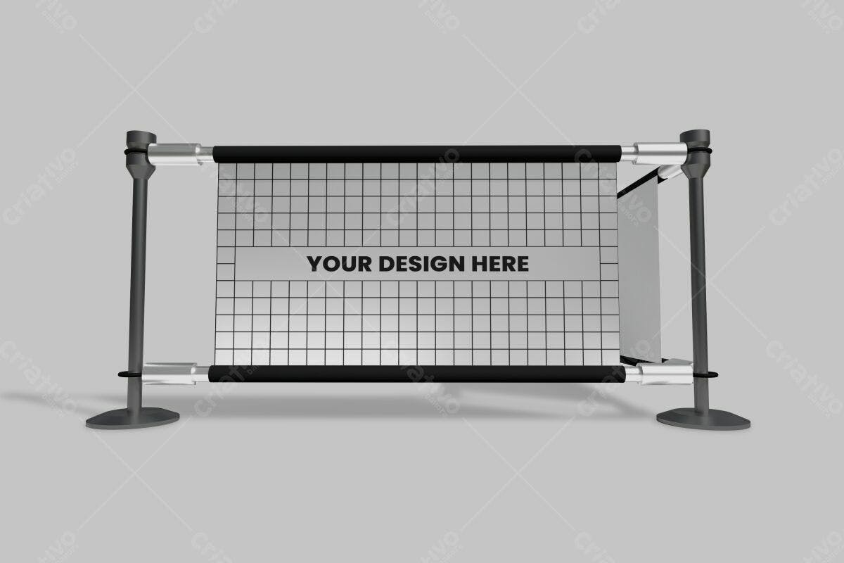 Banner Retrátil para Eventos PSD Editável