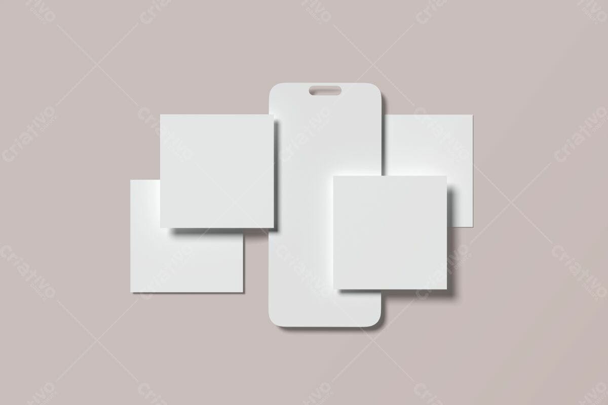 Mockup Kit para Mídias Sociais PSD Editável
