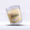 Premium candle psd mockup