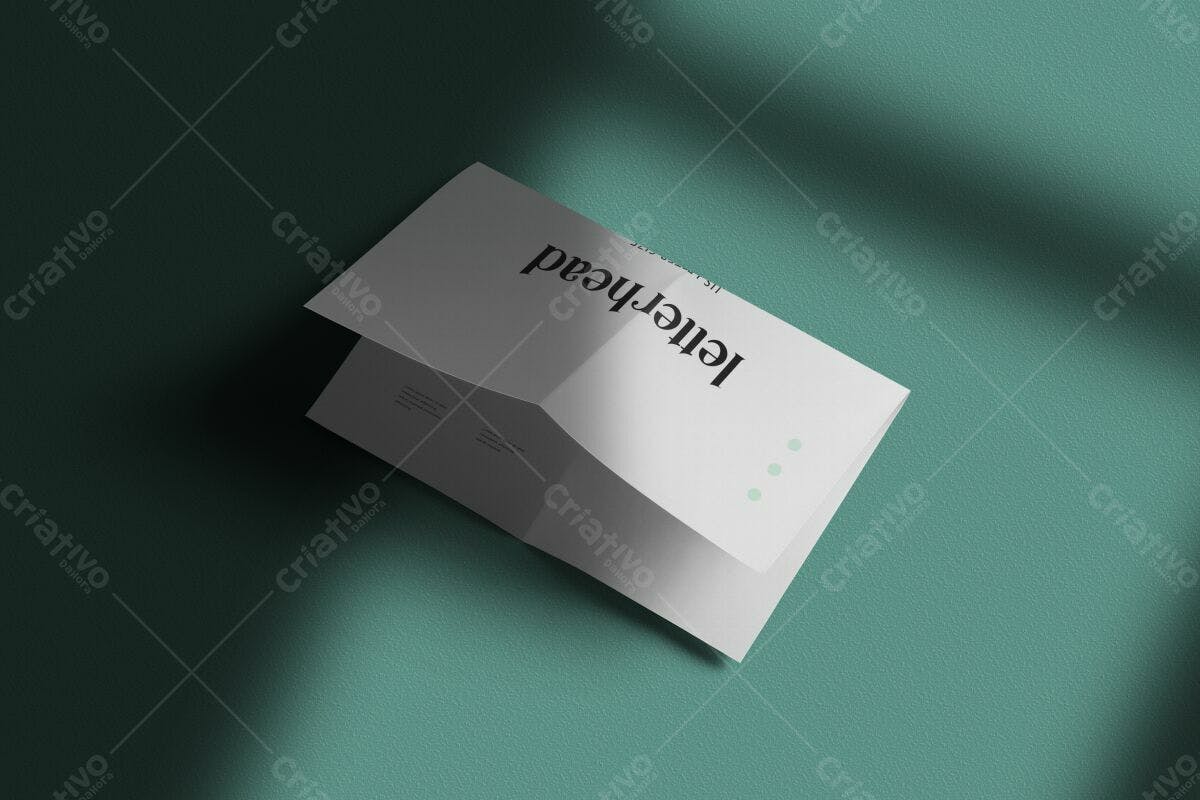 Papel Timbrado Minimalista PSD Editável