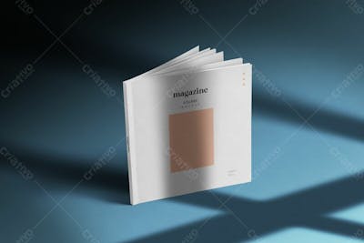 Maquete De Visualização Multiuso De Revista