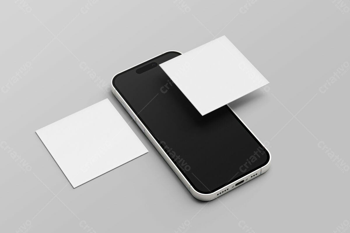 Cartões de Visita Minimalistas PSD Editável