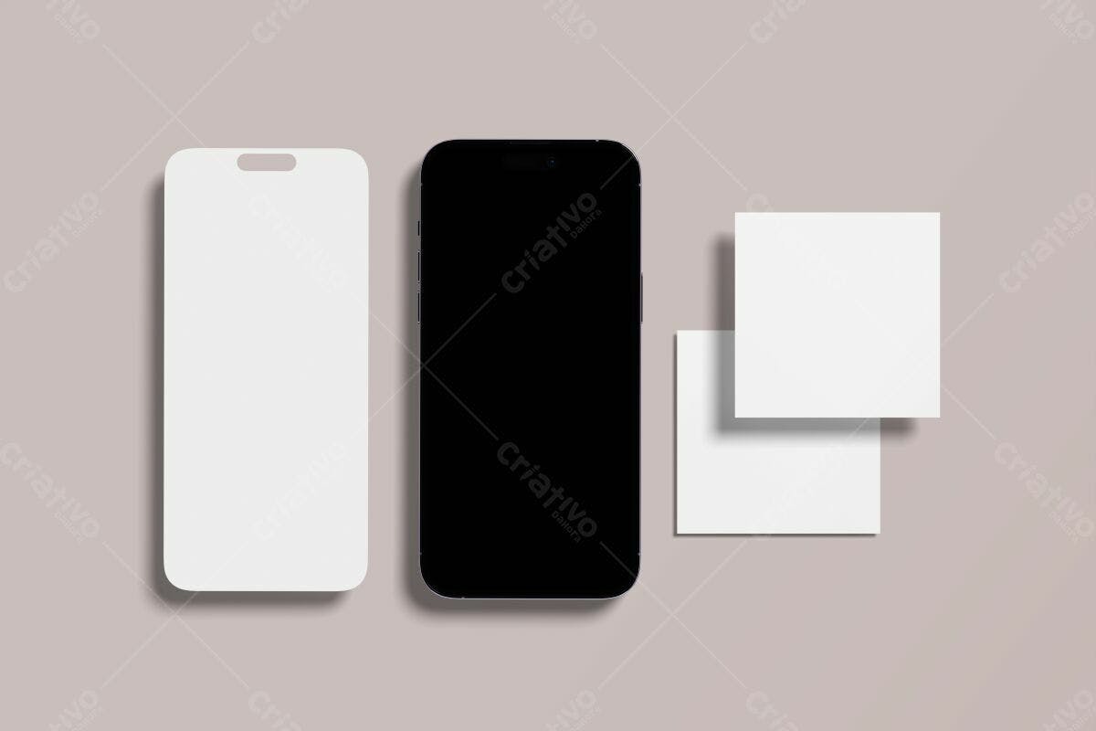 Mockup para Apresentação de App PSD Editável