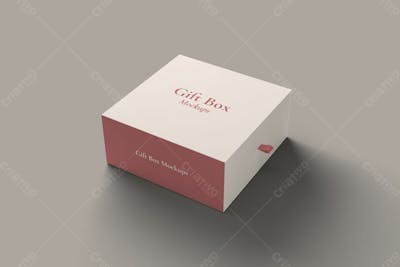 Maquete De Caixa De Embalagem De Produto