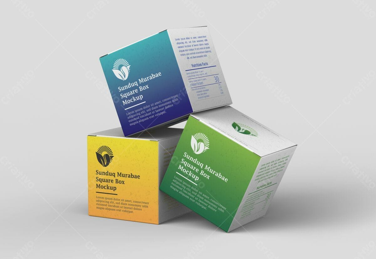 Embalagem para Produto Natural PSD Editável