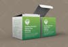 Product packaging box mockup