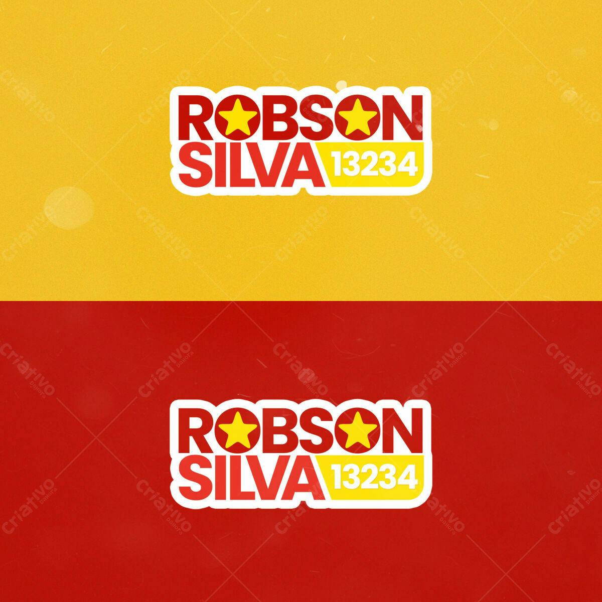 Logo para campanha PSD Editável