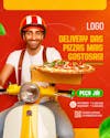 Pizzaria pizza social media post feed vertical