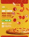 Pizzaria pizza social media post feed vertical