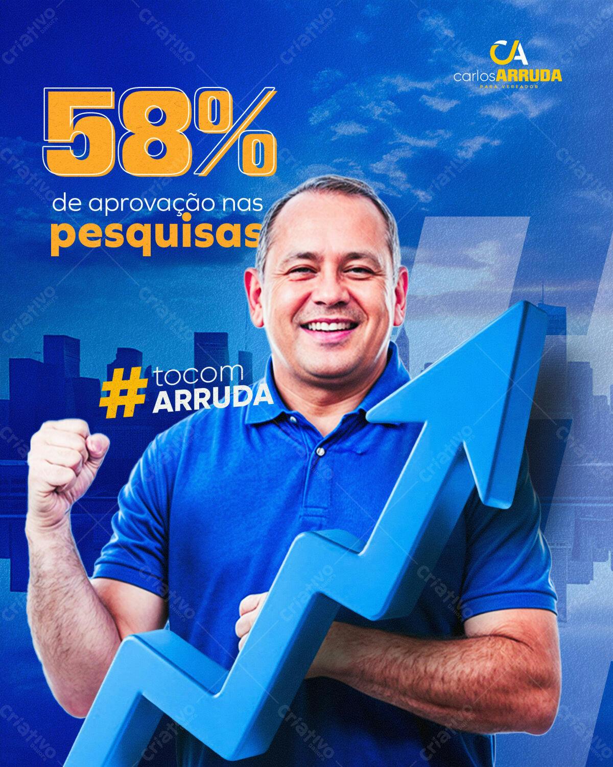Flyer Campanha Política PSD Editável