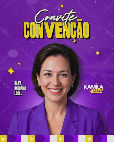 Convenção candidato campanha eleitoral política eleição prefeito vereador governador deputado social media b 3