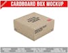 Paper box editable psd mockup