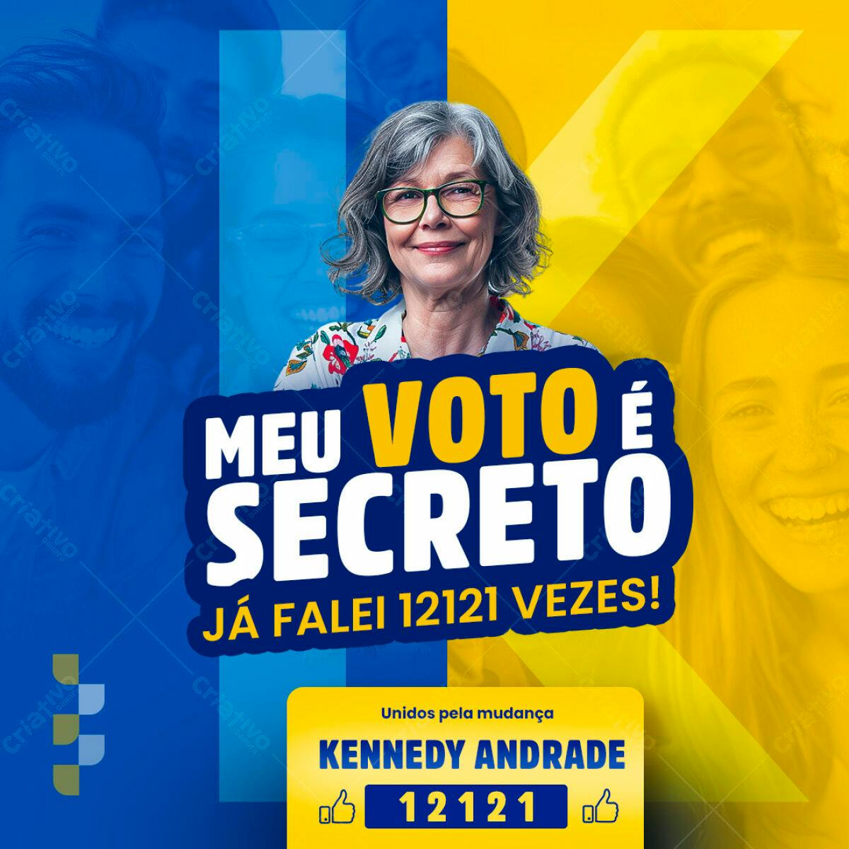 Postagem Eleitoral PSD Editável