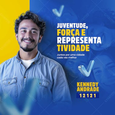 Campanha política candidato 7