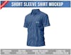 Short sleeve shirt mockup