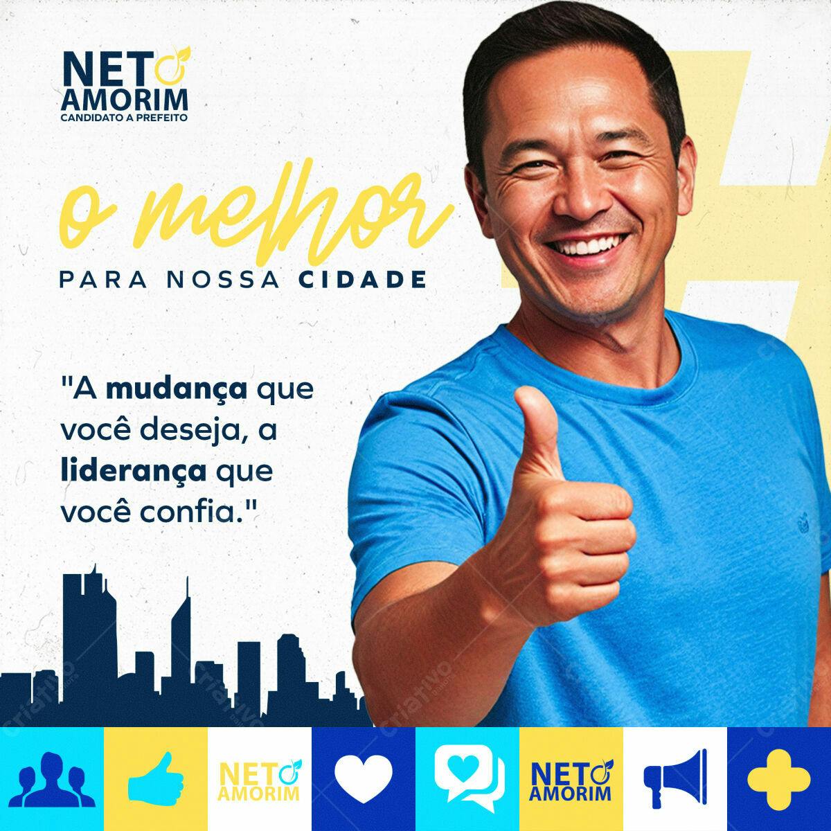 Flyer Eleições PSD Editável