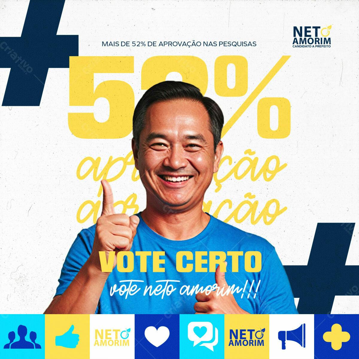 Flyer Eleições PSD Editável