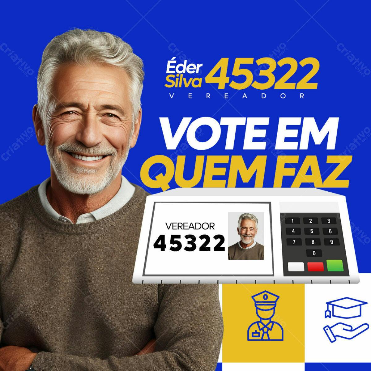 Flyer Eleições PSD Editável