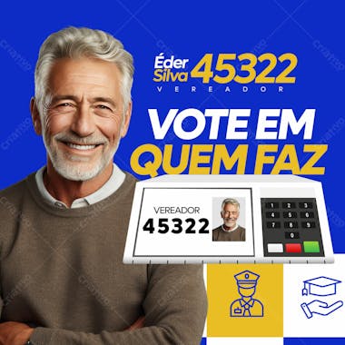 Eleição vereador social media campanha eleitoral