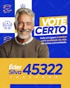 Eleições santinho político campanha eleitoral