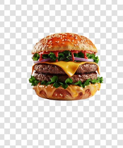 Hamburguer Suculento Em Png