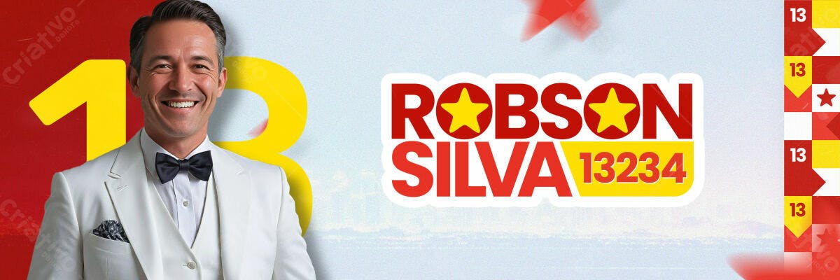 Banner Aniversário para Apresentador de TV PSD Editável