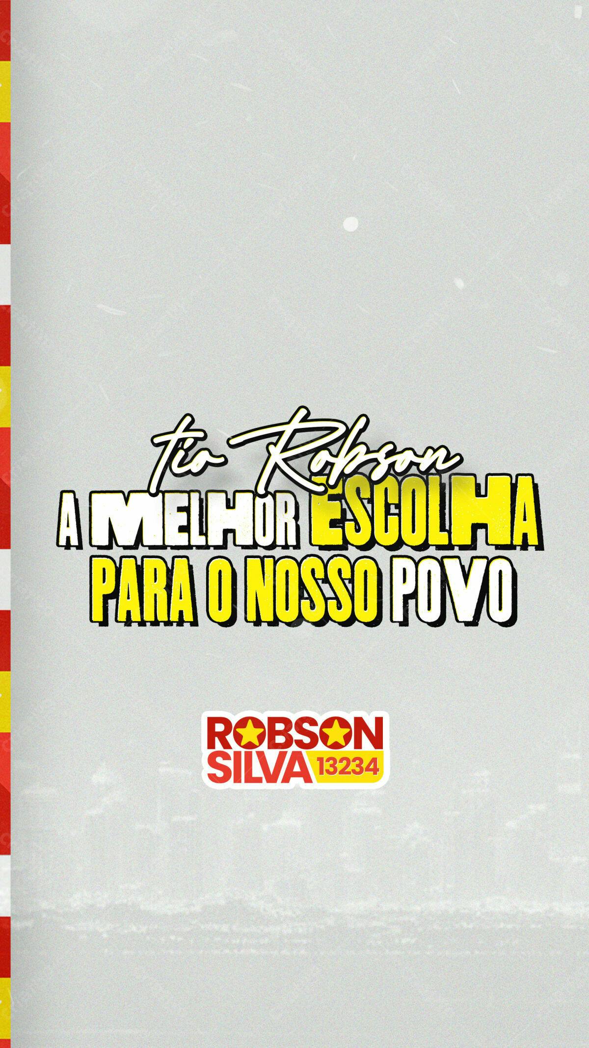 Banner Eleitoral Tio Robson PSD Editável