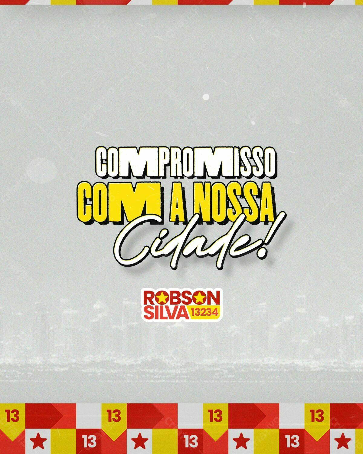 Flyer Campanha Política PSD Editável