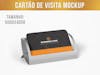 Cartão de visita mockup