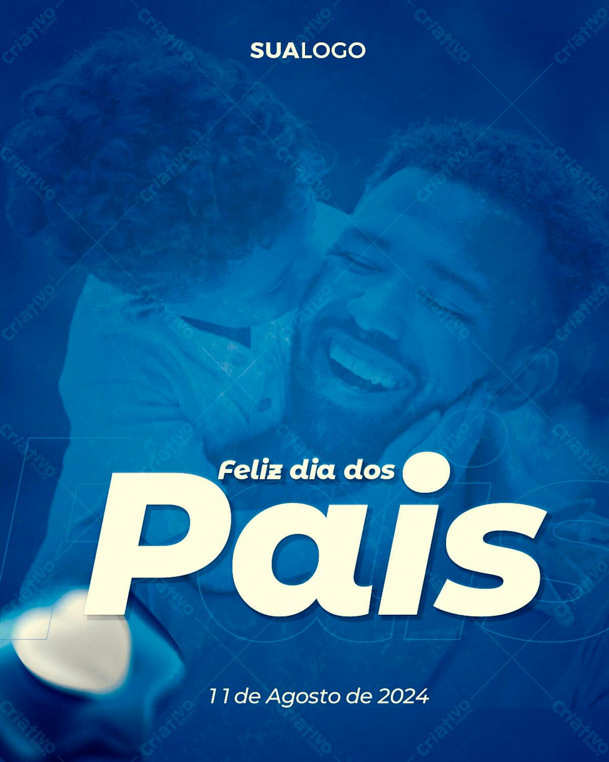 Flyer Dia dos Pais PSD Editável