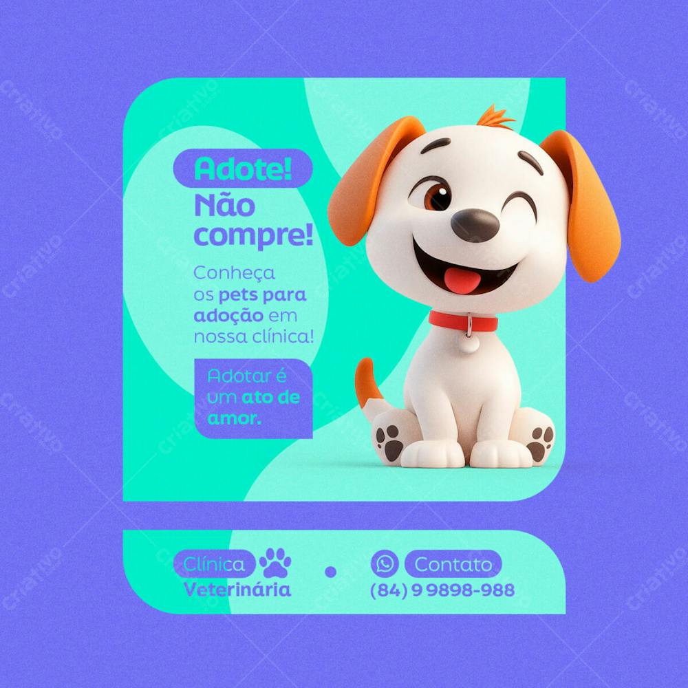 Pet Shop Social Media Post Psd Editavel 1