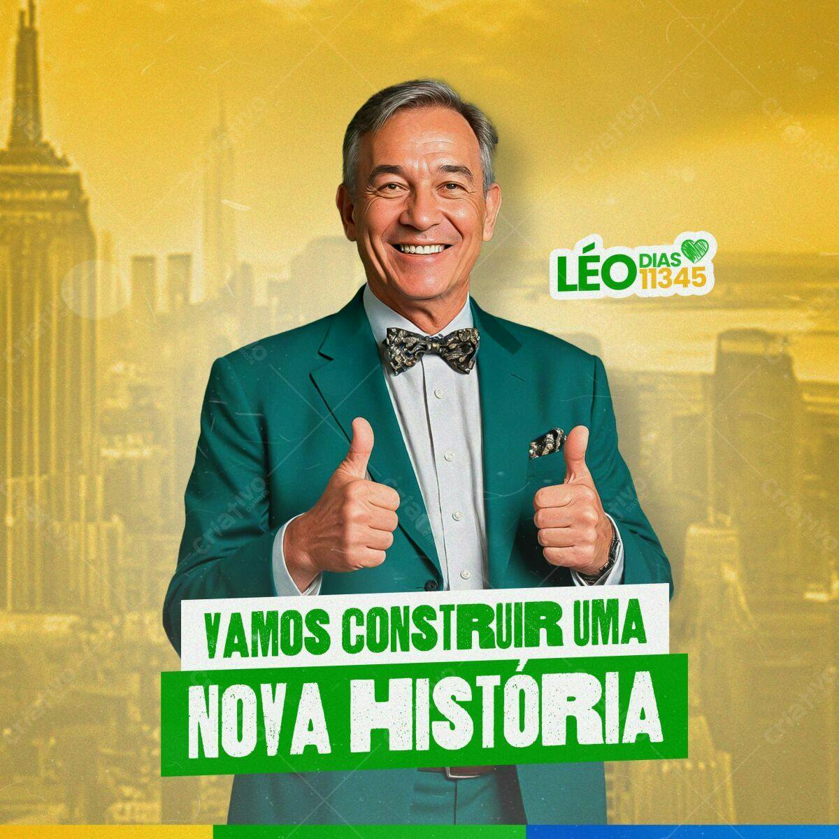 Flyer de Campanha Política PSD Editável