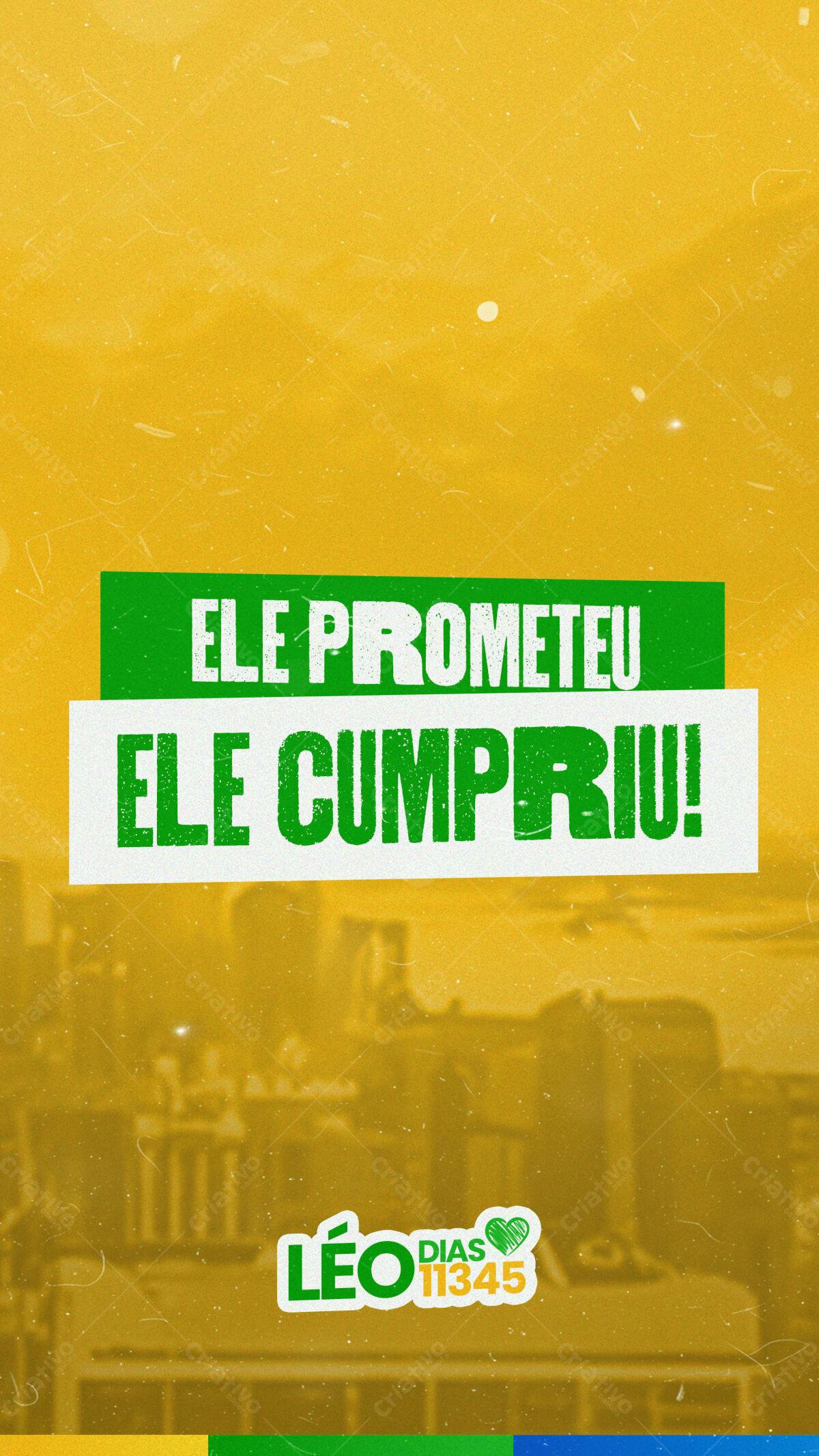 Flyer Campanha Política PSD Editável