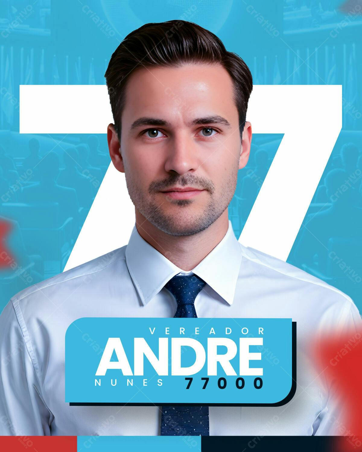 PSD para Campanha Política Eleições PSD Editável
