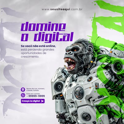 Feed Quadrado Marketing Digital 01