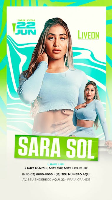 Baile funk sara sol story