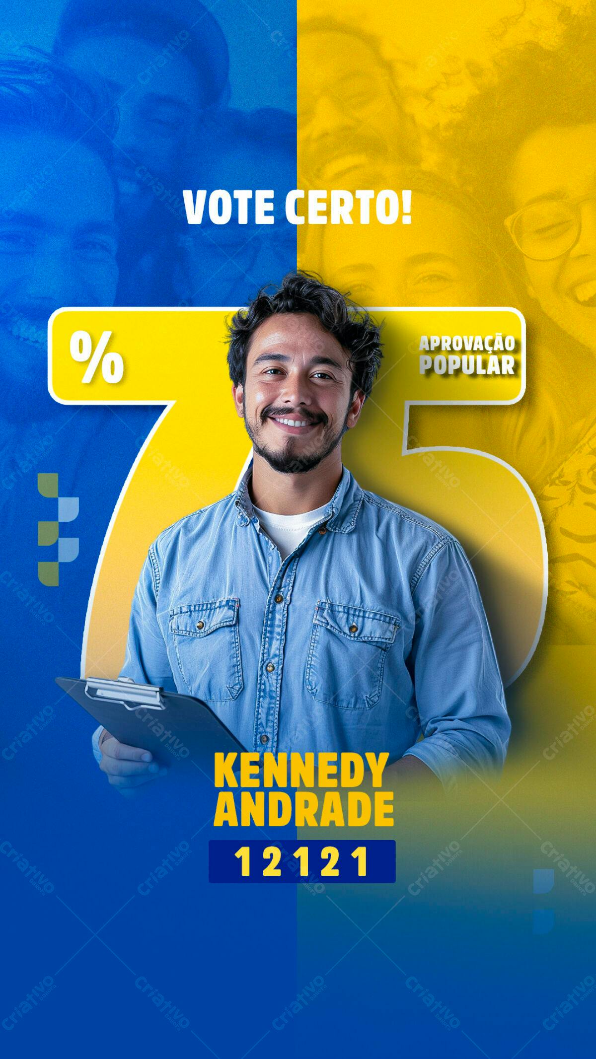 Flyer Eleições PSD Editável