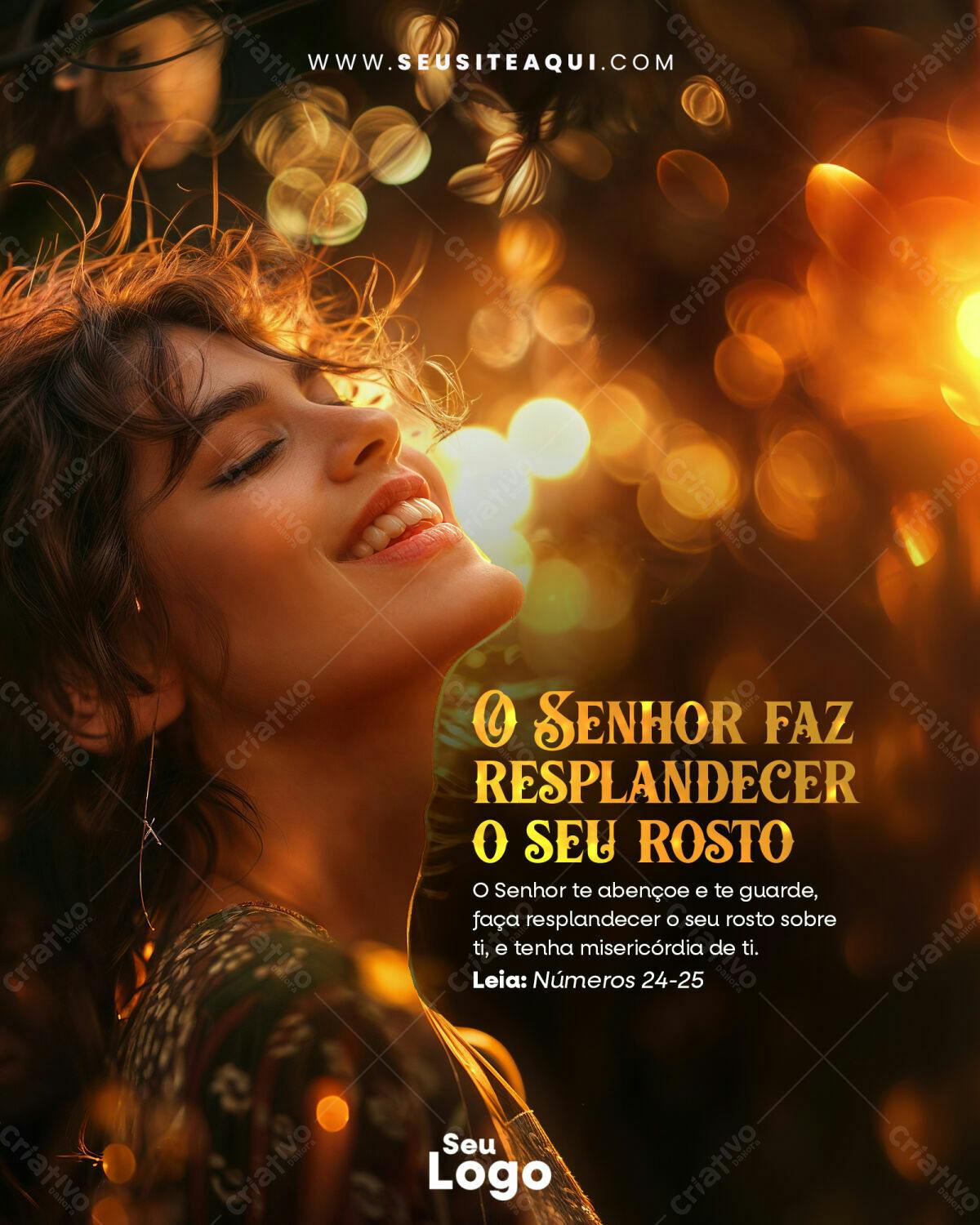 Post para Redes Sociais Dia da Bíblia PSD Editável