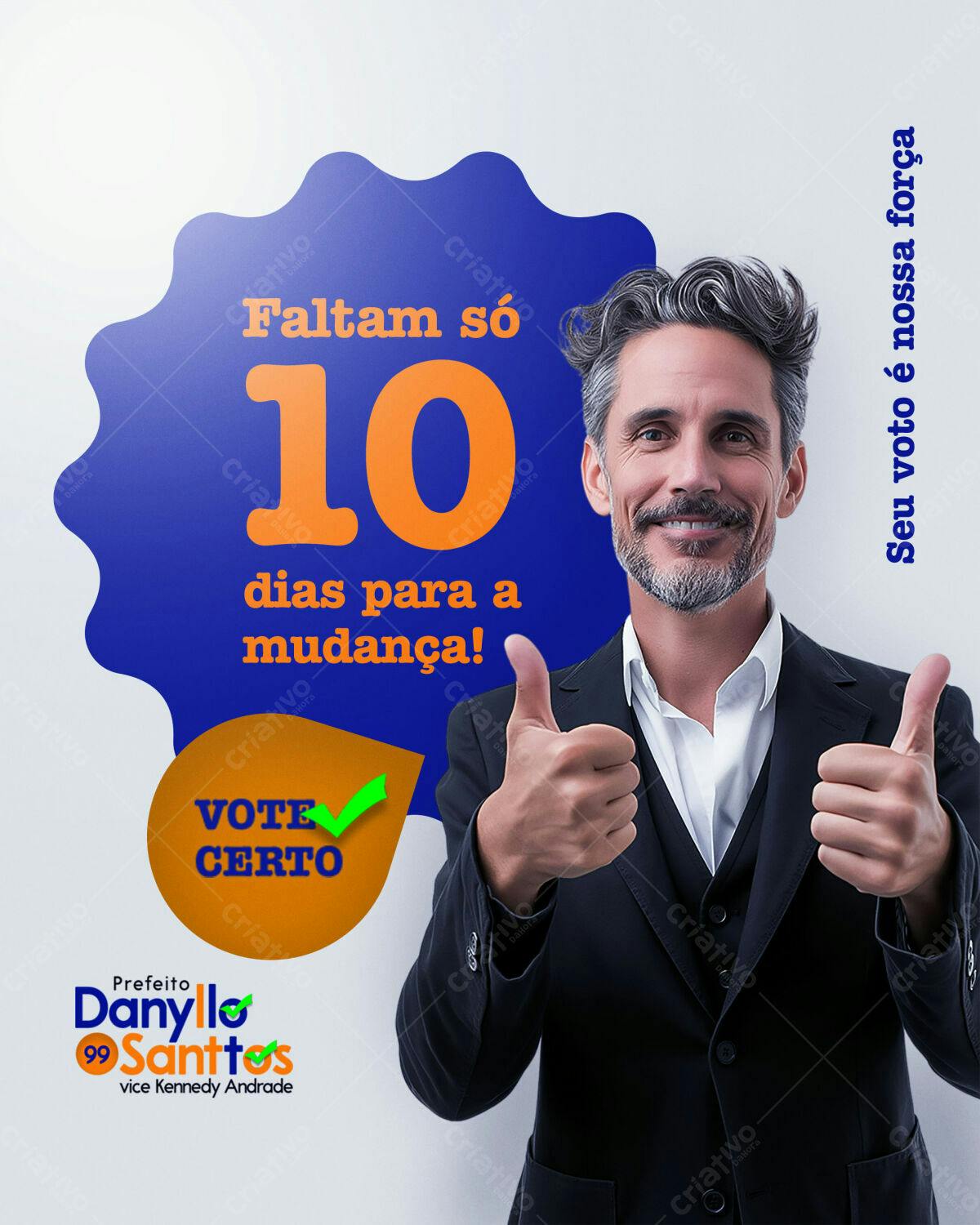 Flyer Eleições PSD Editável