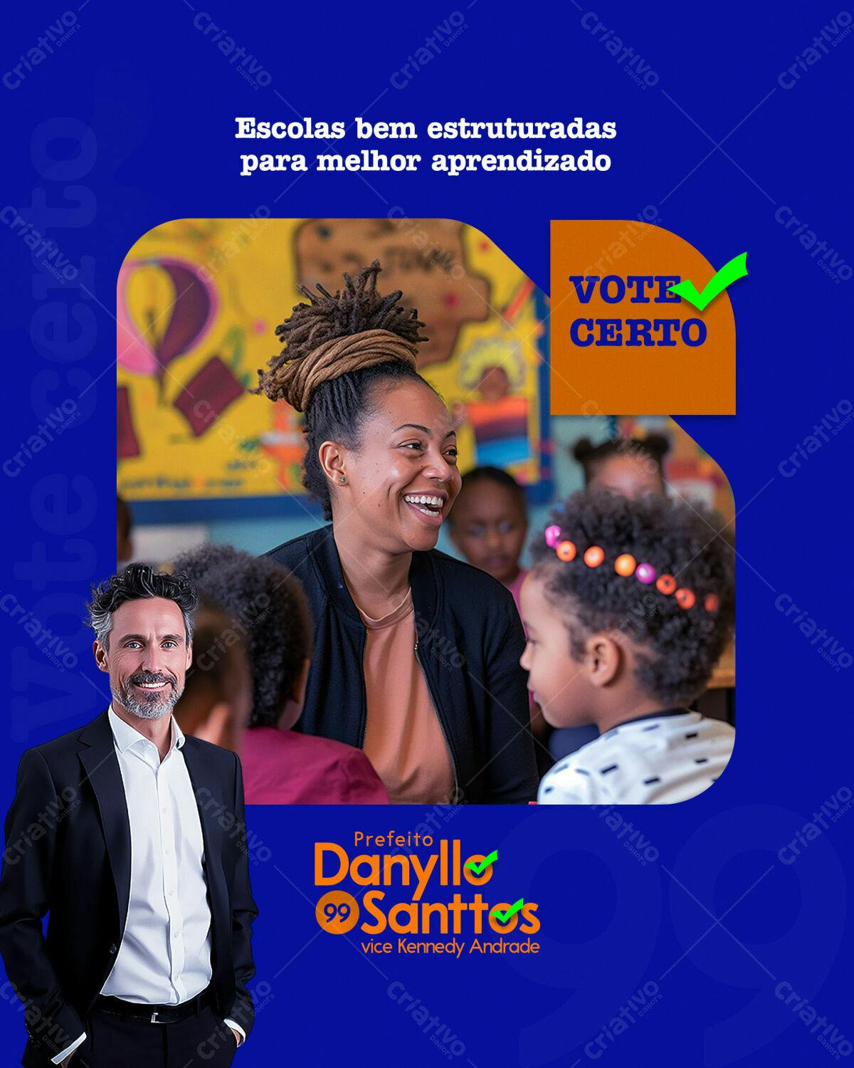 Flyer Eleições PSD Editável