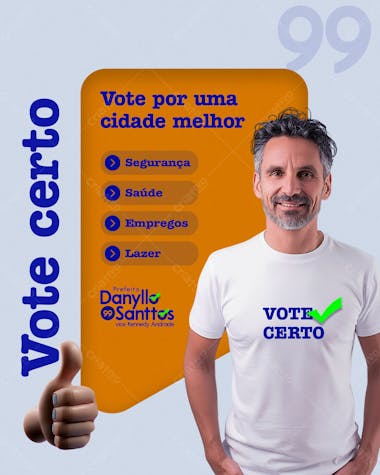 Arte para campanha política