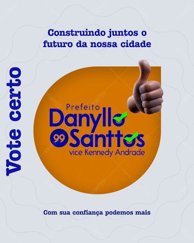 Arte para campanha política