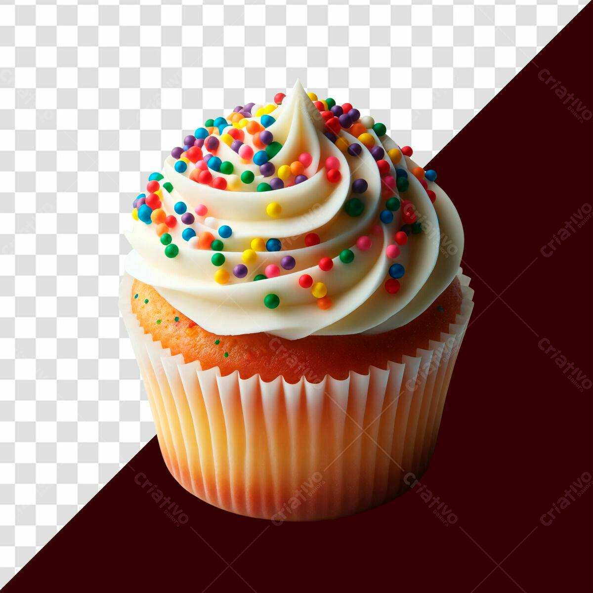 Psd Cupcake Festa Infantil PSD Editável