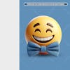 Father emoji with 3d tie without background