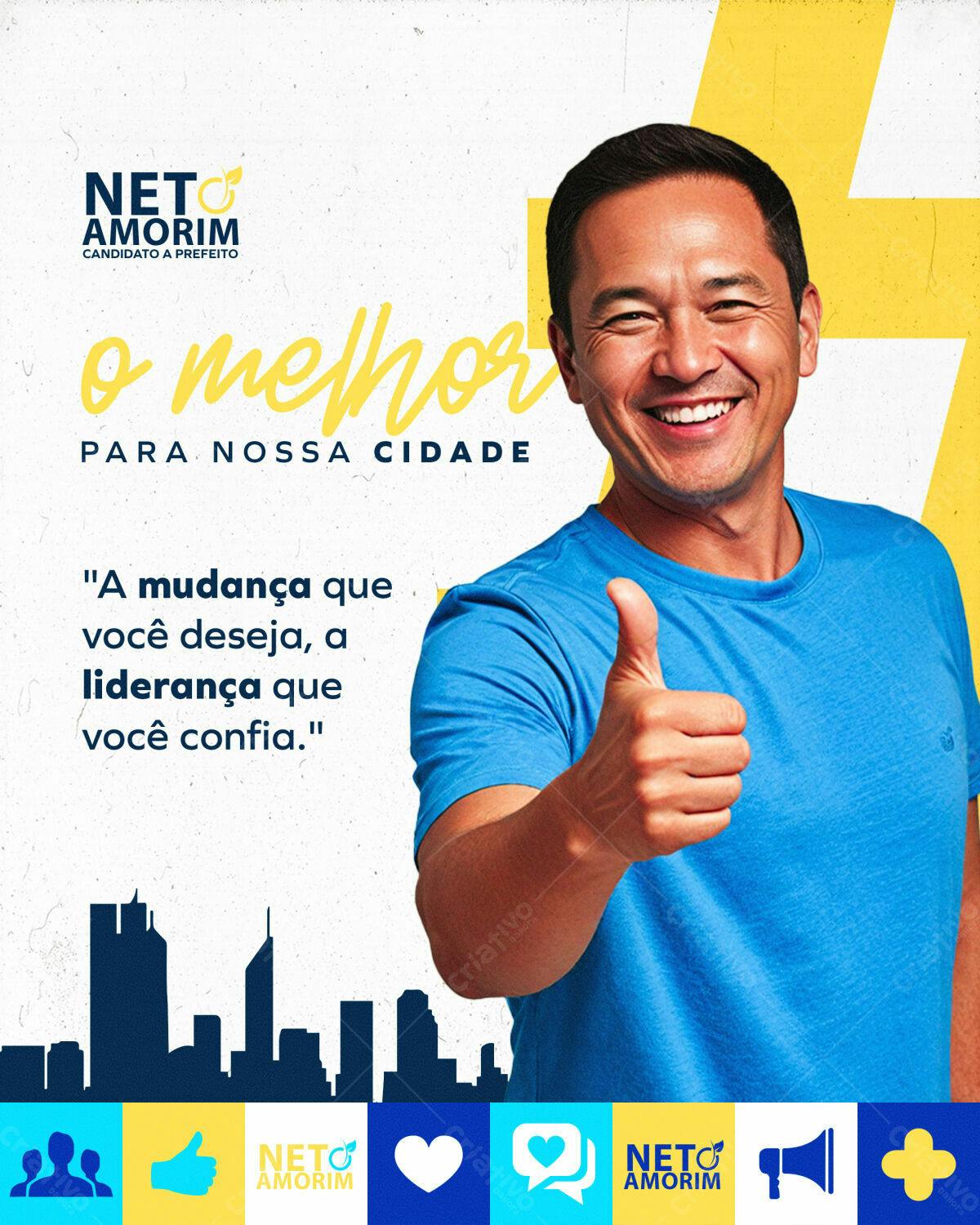 Flyer Eleições PSD Editável