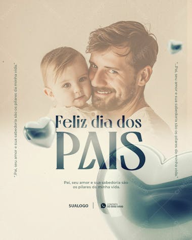 Feliz dia dos pais