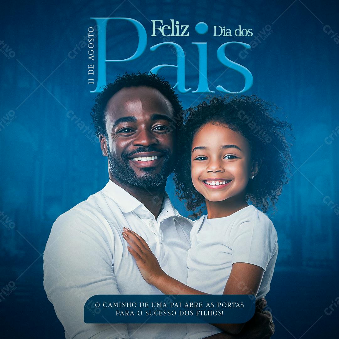 Post para Dia dos Pais PSD Editável