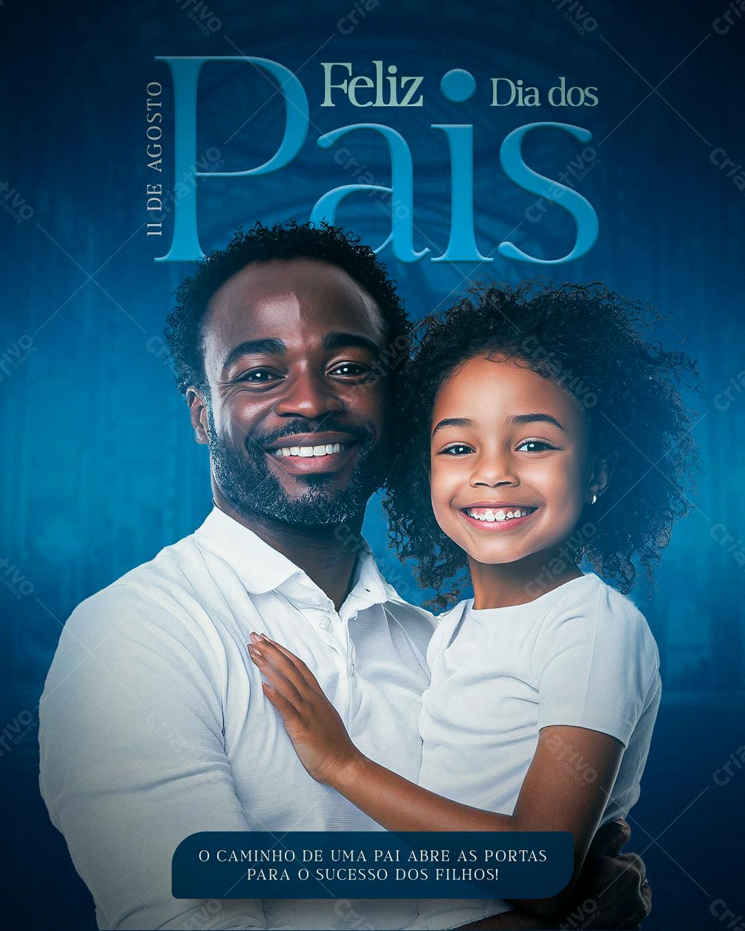 Flyer Dia dos Pais PSD Editável