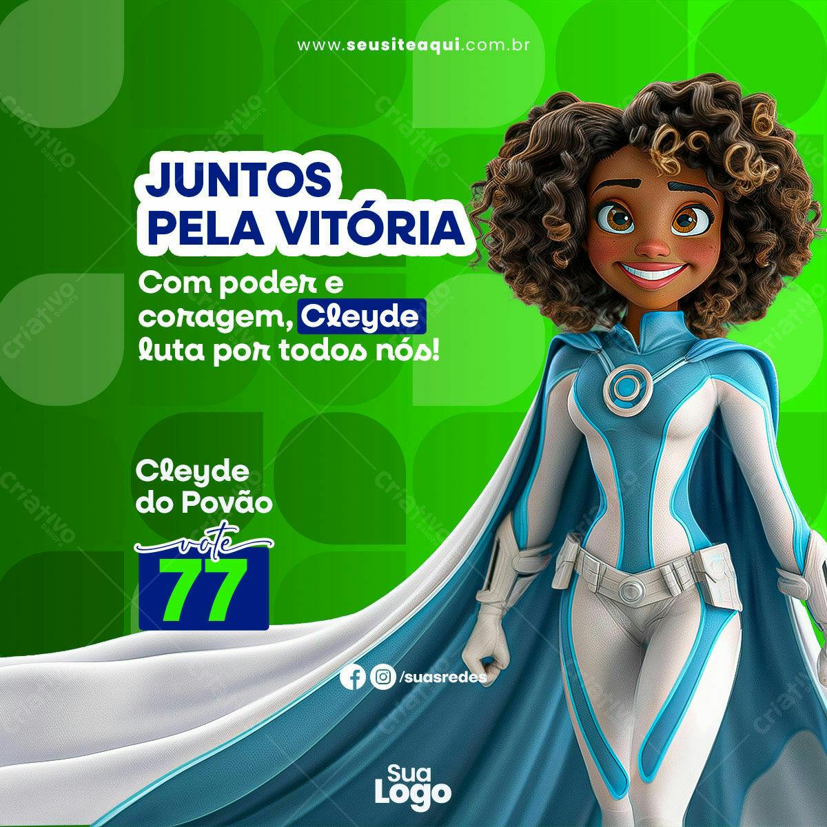 Postagem Eleições PSD Editável