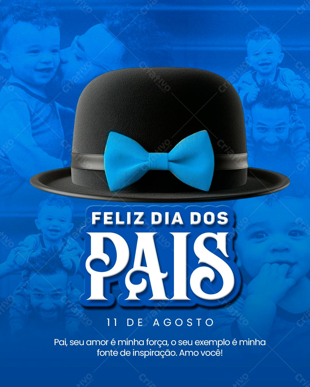 Flyer Dia dos Pais PSD Editável